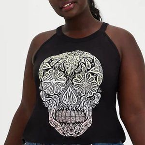 Torrid Skull Tank Top 3X